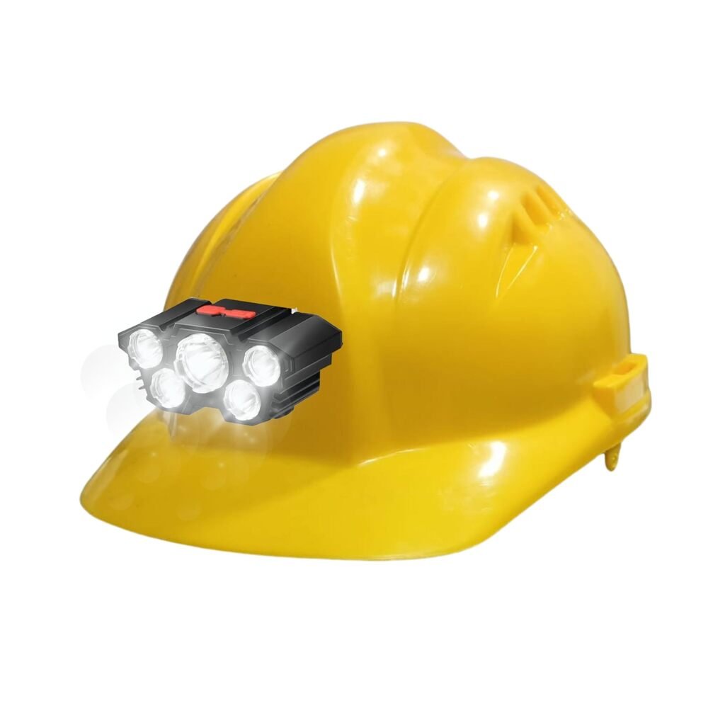Safety helmet with torch bracket